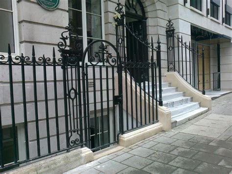 wrought iron railings london